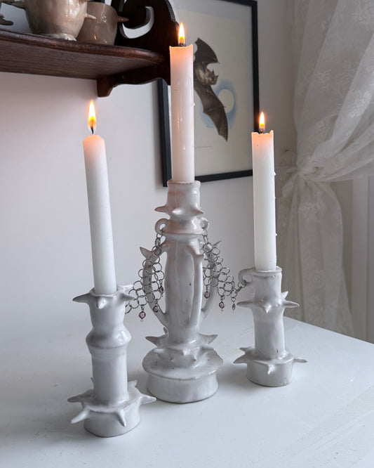 Candle holder - Chainmail